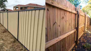 A Brief Comparison Between Colourbond And Wooden Fence