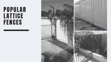 Things To Know About 4 Popular Lattice Fences